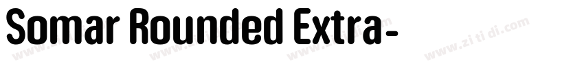 Somar Rounded Extra字体转换 Somar Rounded Extra字体转换